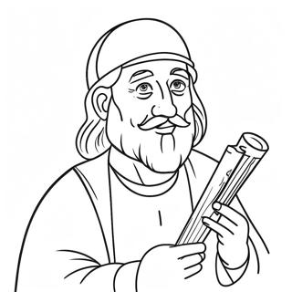 Creative Job Bible Characters Coloring Page 30954-24794