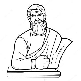 Creative Job Bible Characters Coloring Page 30954-24795