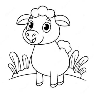 Suzy Sheep Coloring Page 30963-24797