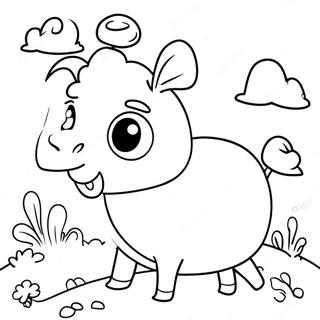 Suzy Sheep Coloring Page 30963-24798