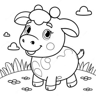 Suzy Sheep Coloring Page 30963-24800