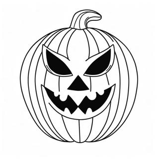 Spooky Pumpkin Mask Coloring Page 30984-24815