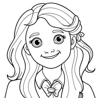 Luna Lovegood Coloring Page 31043-24858