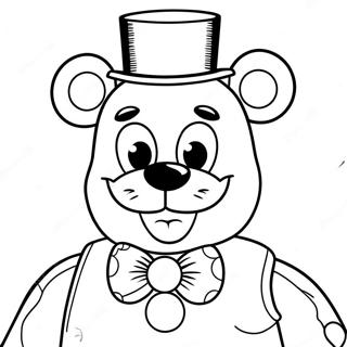 Toy Freddy Coloring Page 31053-24870