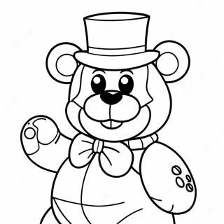 Toy Freddy Coloring Page 31053-24871