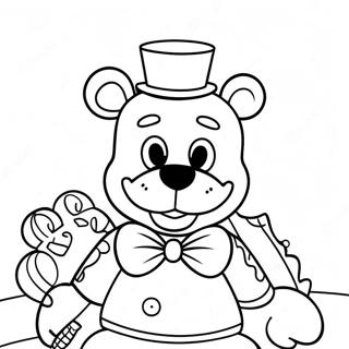 Toy Freddy Coloring Page 31053-24872