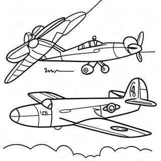 Flyers Coloring Page 31063-24885