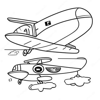 Flyers Coloring Page 31063-24887