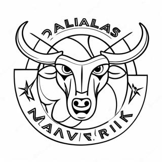 Dallas Mavericks Coloring Pages