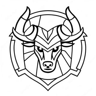 Dallas Mavericks Logo Coloring Page 31093-24903