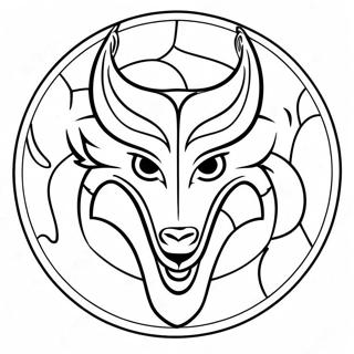 Dallas Mavericks Logo Coloring Page 31093-24904