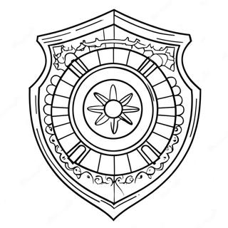 Shield Coloring Page 31113-24917