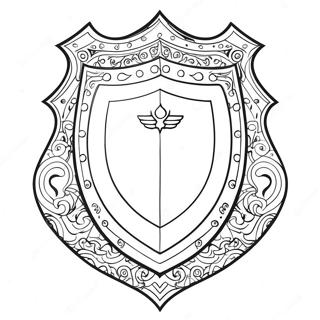 Shield Coloring Page 31113-24918