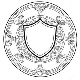 Shield Coloring Page 31113-24919