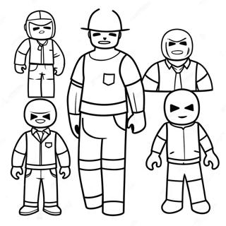 Roblox Jailbreak Characters Coloring Page 31144-24950