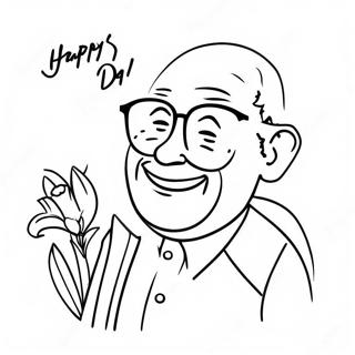 Happy Father S Day Grandpa Coloring Page 31153-24946