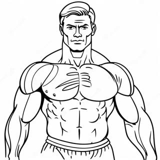 Detailed Human Muscles Coloring Page 31174-24971