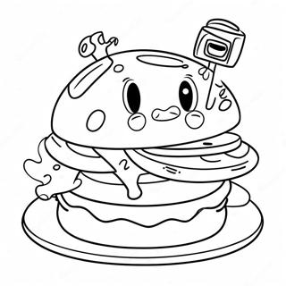 Krabby Patty Coloring Page 31203-24991