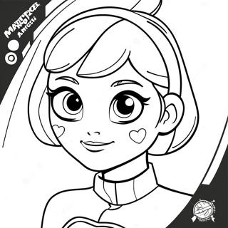 Marinette Miraculous Ladybug Coloring Page 31213-25004