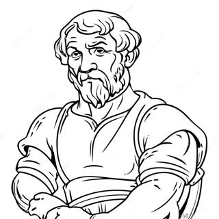 Michelangelo Coloring Pages