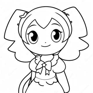 Madoka Magica Character Coloring Page 31303-25066