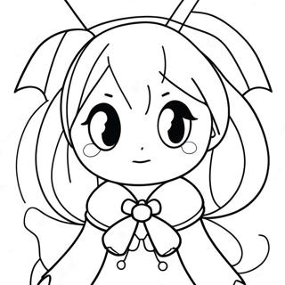 Madoka Magica Character Coloring Page 31303-25067