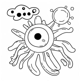 Germ Coloring Pages