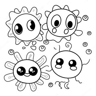 Germ Coloring Pages