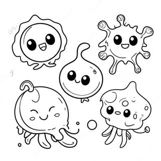 Germ For Preschoolers Coloring Pages