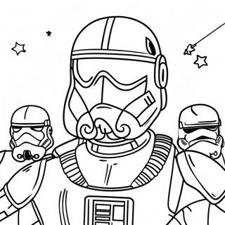 Star Wars Bad Batch Coloring Pages