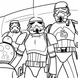 Star Wars Bad Batch Coloring Page 31363-25114