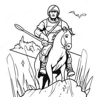 Hunter Leading The Bad Batch Coloring Page 31364-45661