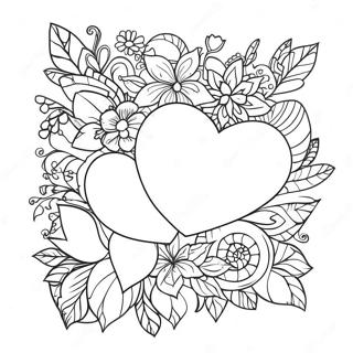 Love For Adults Coloring Page 3136-2546