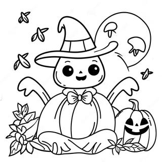 Adult Halloween Coloring Page 31373-25122