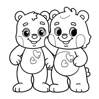 Care Bear Cousins Coloring Pages