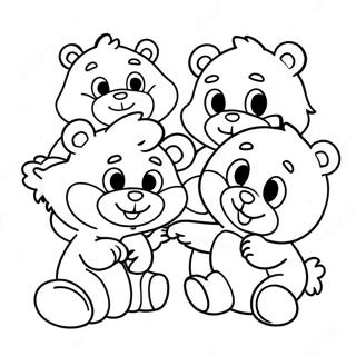 Care Bear Cousins Coloring Page 31383-25131