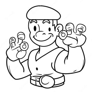 Popeye Coloring Page 31413-25153