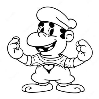 Popeye Coloring Page 31413-25154