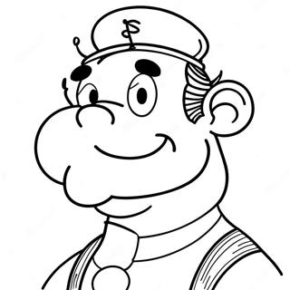 Popeye Coloring Page 31413-25155