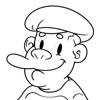 Popeye Coloring Page 31413-25156