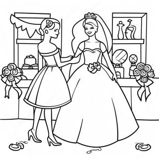 Bridal Shower Fun Games Coloring Page 31434-25177