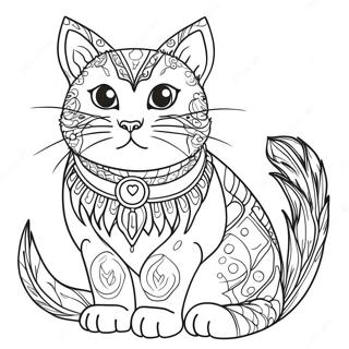 Warrior Cat Coloring Pages