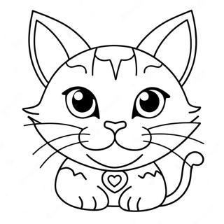 Warrior Cat Coloring Page 31443-25175