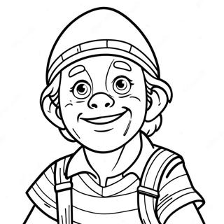 El Chavo Del Ocho Coloring Page 31453-25187