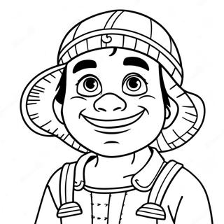 El Chavo Del Ocho Coloring Page 31453-25188