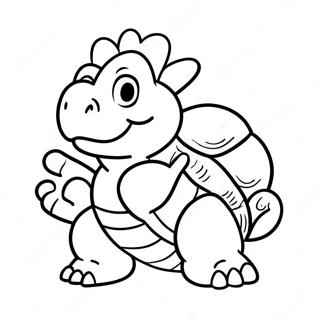 Koopa Troopa Coloring Pages