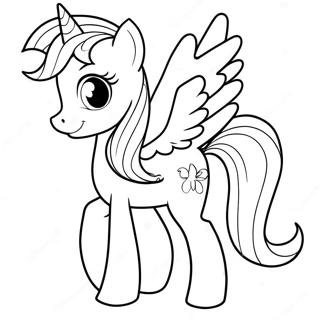 Twilight Sparkle Coloring Page 3146-2554