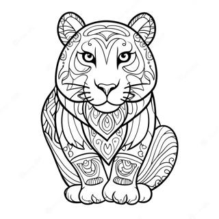 Shaded Animal Coloring Page 31473-25206