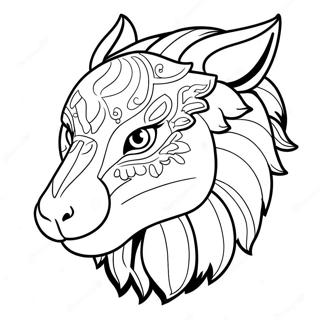 Shaded Animal Coloring Page 31473-25208