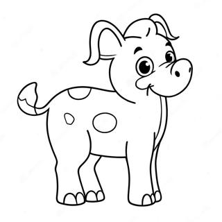 Funny Animal Butt Coloring Page 31484-25213